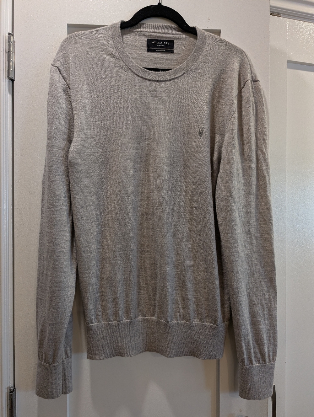 All Saints 100% Merino Crew neck,XXL(See Measurements)